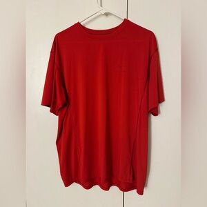 Arcteryx T-shirt polyester Mens XL Orange Short sleeve. Please check Pics.